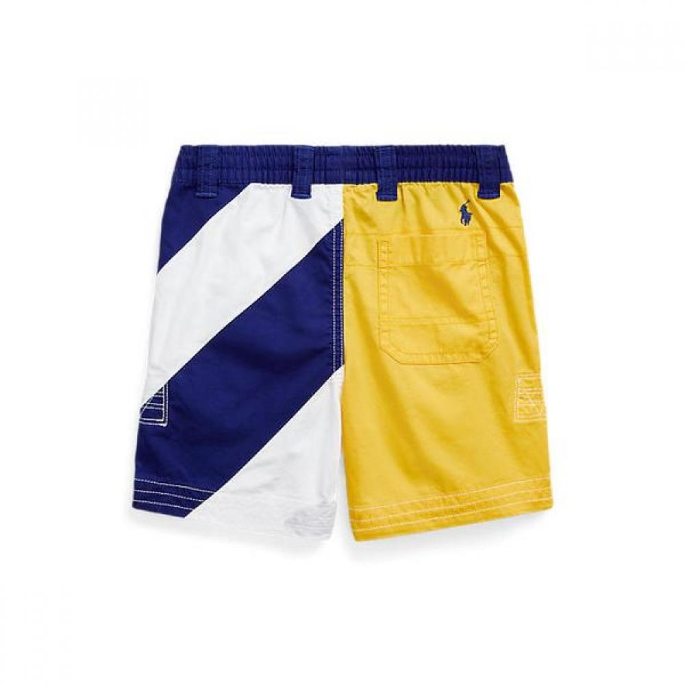 Polo Kids Colorblock Cotton Twill Shorts Cwposhot4g20073999