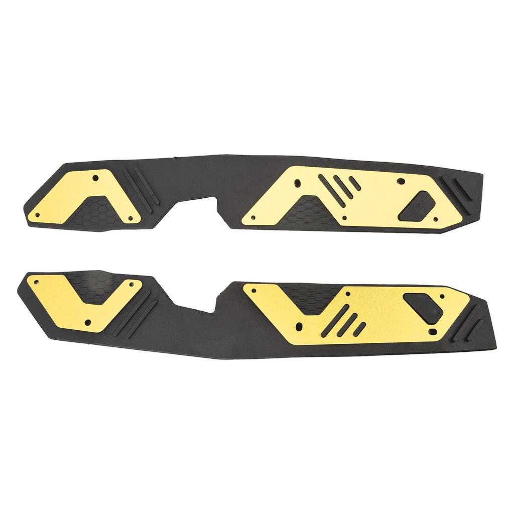 1Pair Motorcycle Footrest Pedal Pad Left Right Anti Slip Stylish Rugged Foot Pegs Plate Pad For ADV160