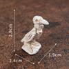 Halloween Mini Skull Crow Ornaments, Witch Props Home Decor, Resin Craft Tabletop Figurine, Spooky Party Supplies