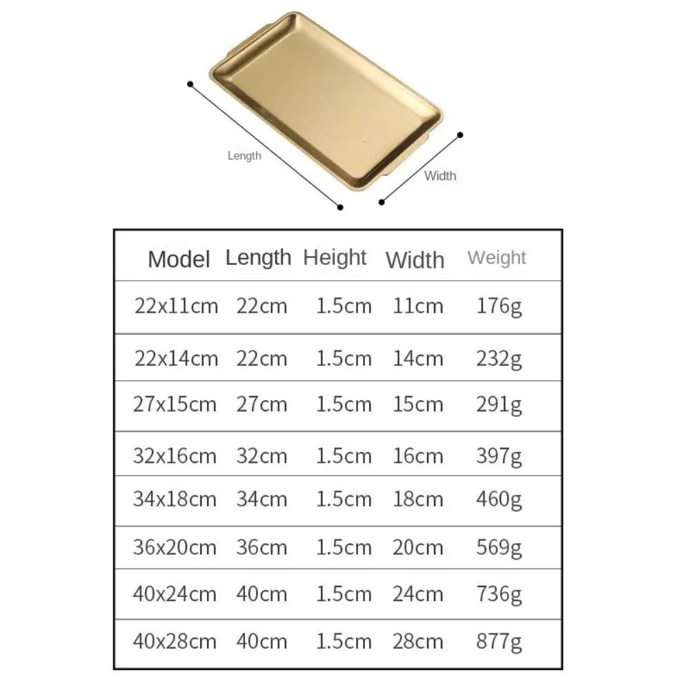 Rectangular Roasting Pan Thickened Fruit Vegetable Plate Durable Flat Dish  Bread Pastry