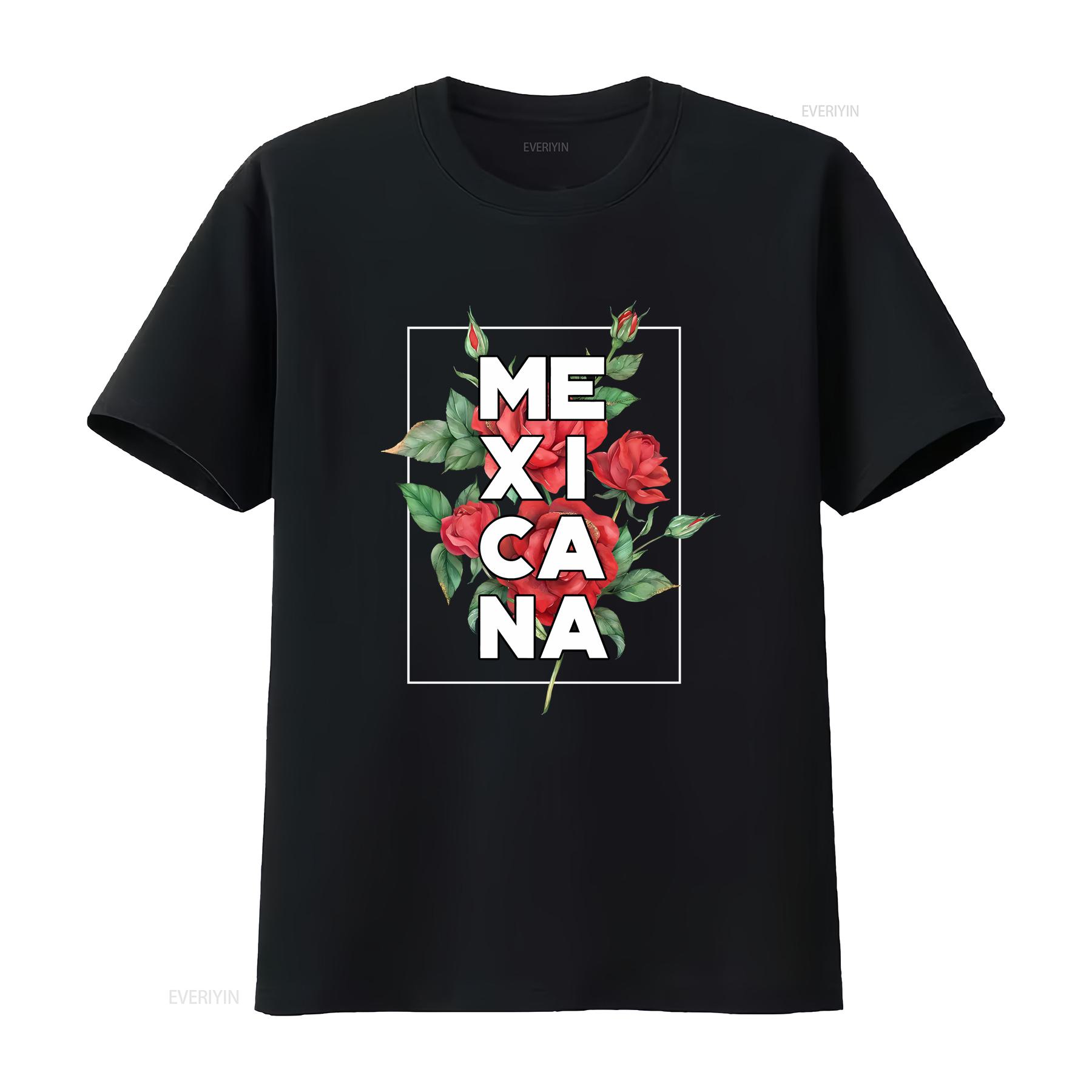 

Mexicana T Shirt Mexico Latina Chula spanish FeminisT power vintage Washed Versatile Comfortable streetwear fashion Slightly 4XL