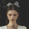 Bride Veils Mesh for Girls Balletcore Mesh for Pageant Prom Bridal Hair Accessories Stage Props White Veils for Bride