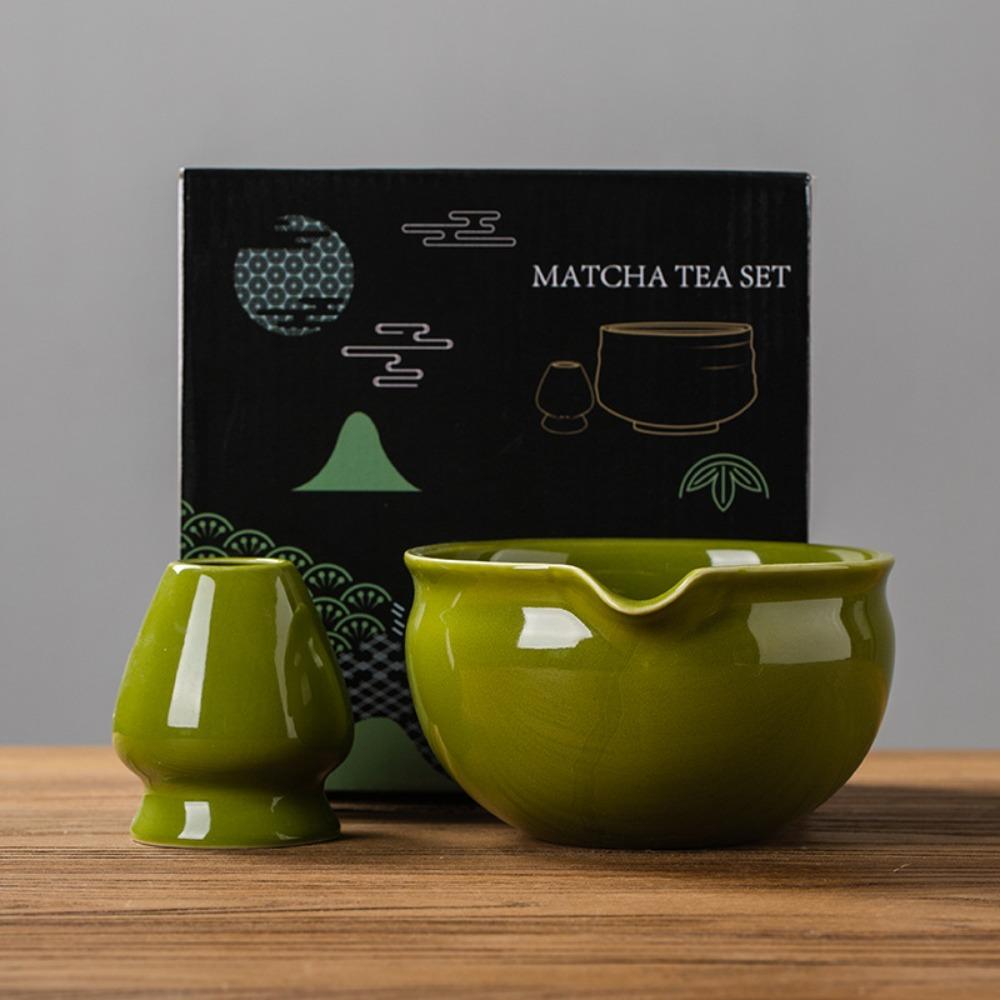 Ceramic Matcha Tea Set Smooth Large Capacity Tea Wash Bowls Durable High Temperature Resistant Tea Ceremony Tool Teaware