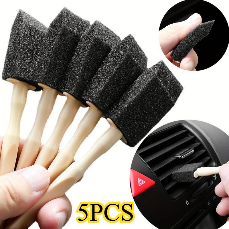 

5pcs Car Air Vent Cleaner Brush Set Detailing Cleaning Brushes for Dust Removal Car Interior Accessories