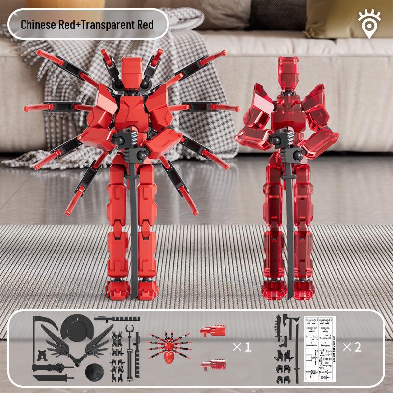 Multi-joint Movable Figure Assembly Toy and Ornament