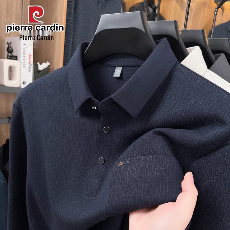 Pierre Cardin Men s Long Sleeve Polo Shirt 2XL