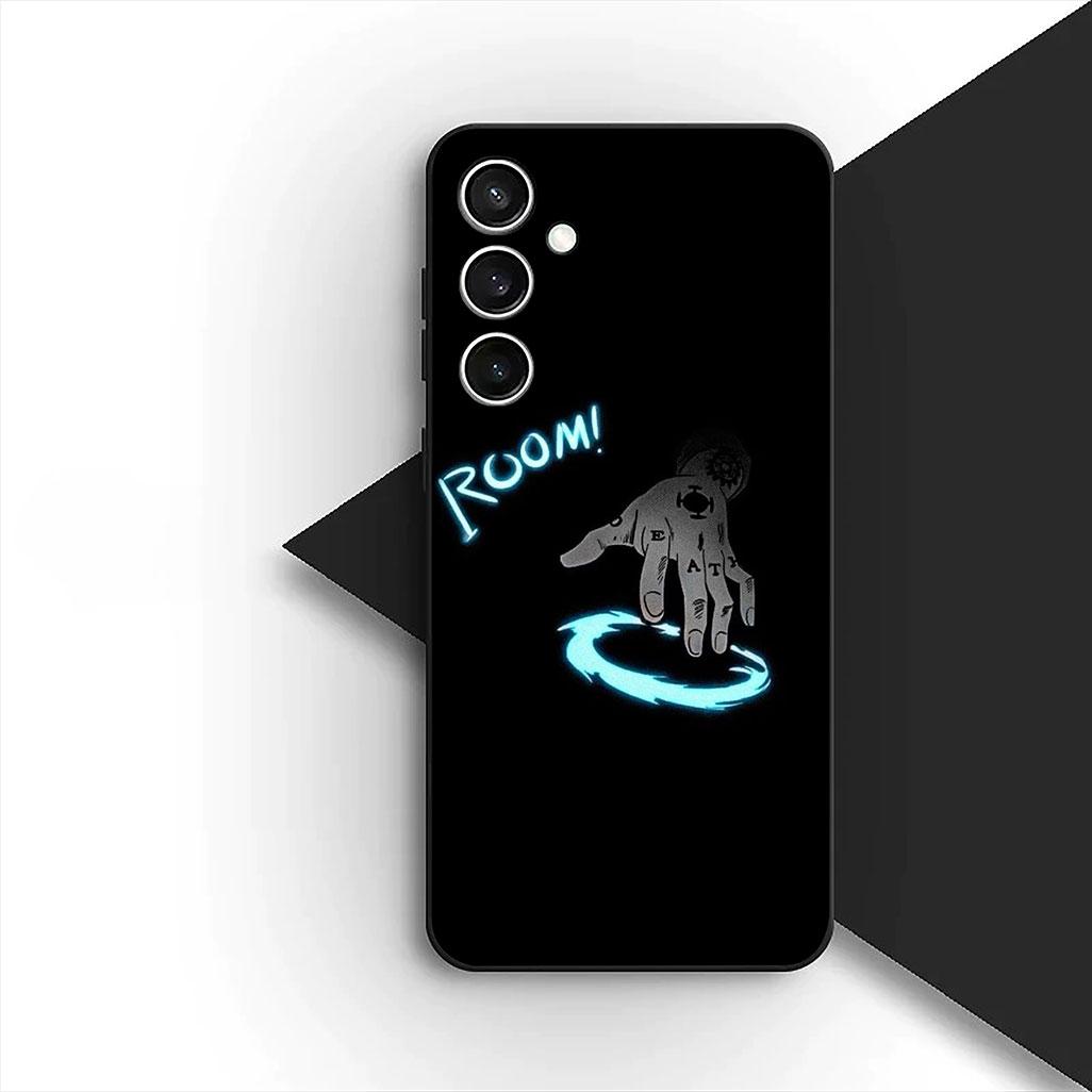 

Cover for Samsung Galaxy S20 S22 S21 FE Ultra Plus A07 A17 A15 A16 A25 A57 A37 Phone Case Trafalgar Law One Luffys P-Pieces Galaxy S21+ 5G