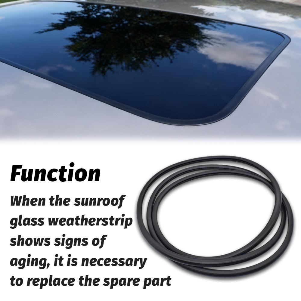 Sunroof Glass Seal Sliding Roof Weatherstrip Seal For Toyota Avalon Camry Highlander RAV4 Lexus ES300h RX330 RX350 RX450hReplace