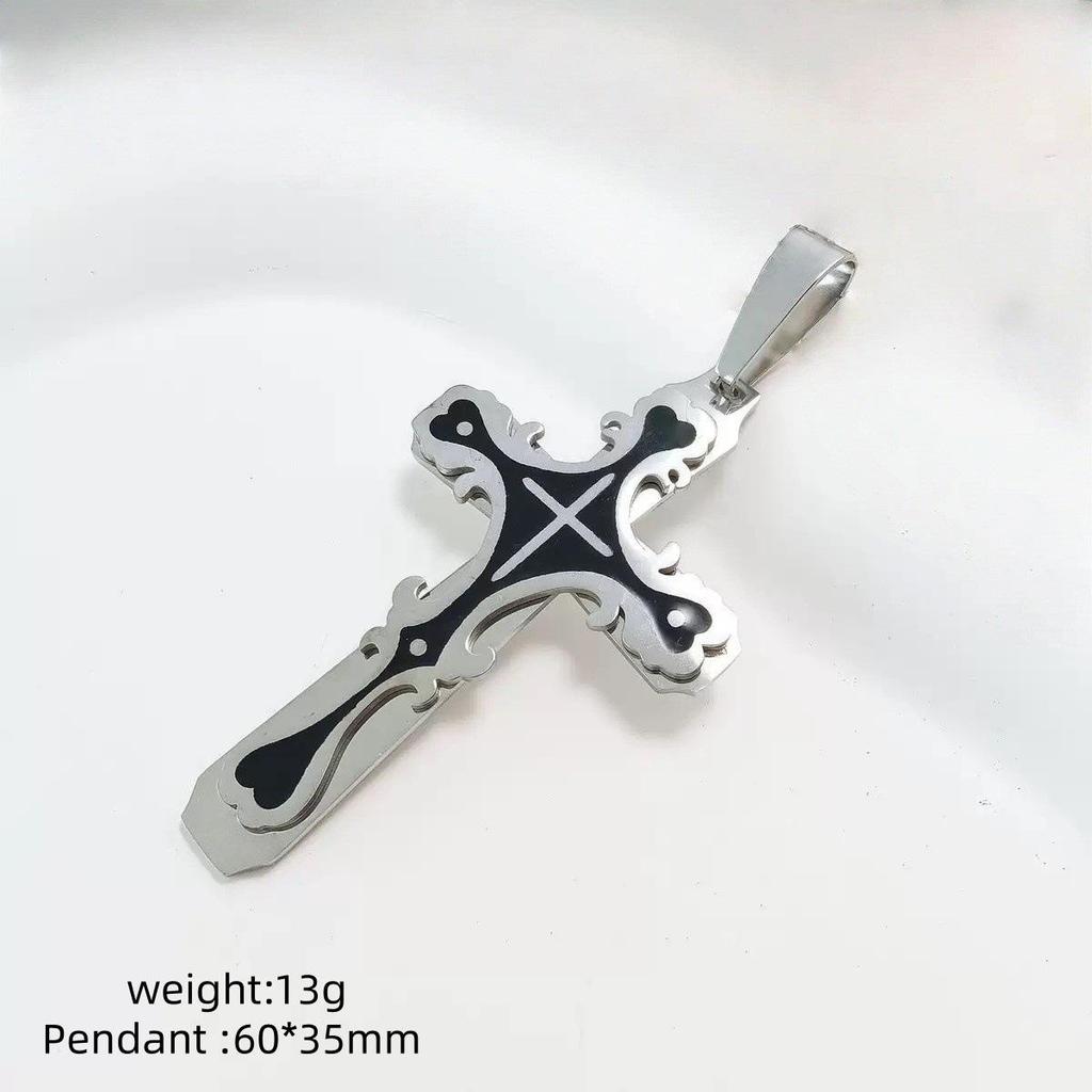 European and American Fashion Trend Stainless Steel Men's Pendant