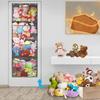 New Large Size Wall-Mounted Storage Bag Mesh 4-Layers Toy Organizer Hanging Design Display Kid's Dolls
