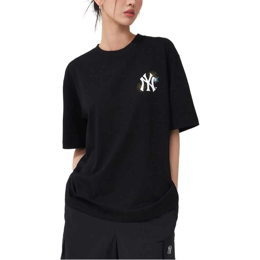 MLB New York Yankees T Shirt Unisex Black 3ATSX2053-50BKS