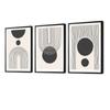 Abstract Geometric Art Print Line Drawing Poster Beige And Black Arch Canvas Painting Modern Wall Picture Living Room Home Decor
