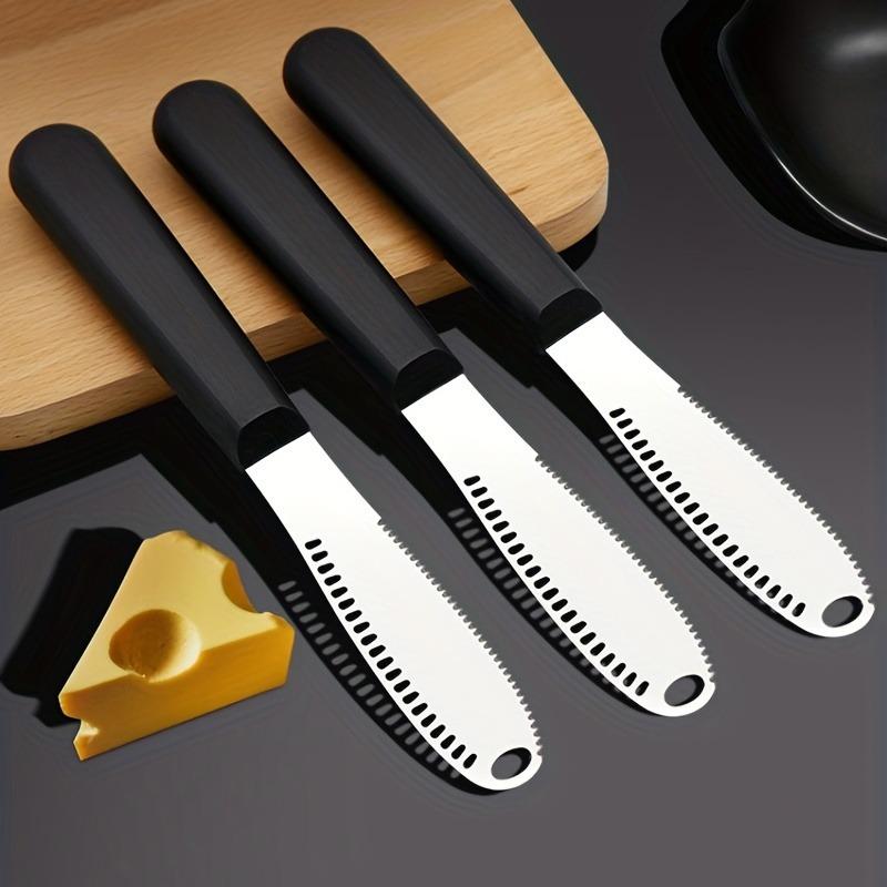 1PC Stainless Steel Butter Knife Reusable Cheese Knife Household Cheese Cold Butter Jam Pastry Kitchen Gadget
