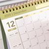 Creative 2024-2025 Calendar 2025 Standing Flip Calendar Simple Time Manegement Organizers  Gifts
