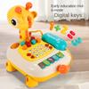 with Wheels Telephone Car Toy Elk Simulation Landline Phone Lovely Emulated Telephone Toys  Kids