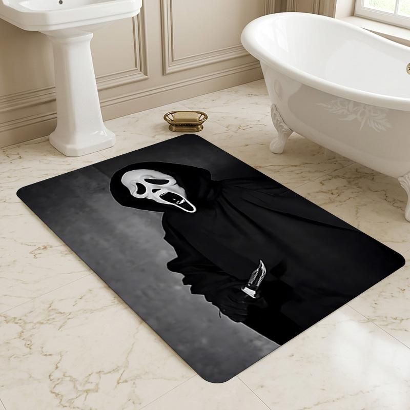 Ghostface Living Room Nonslip Area Rug Soft Carpet For Bedroom Game Playroom Sofa Office Home Decor Doormat Christmas Gift C926573