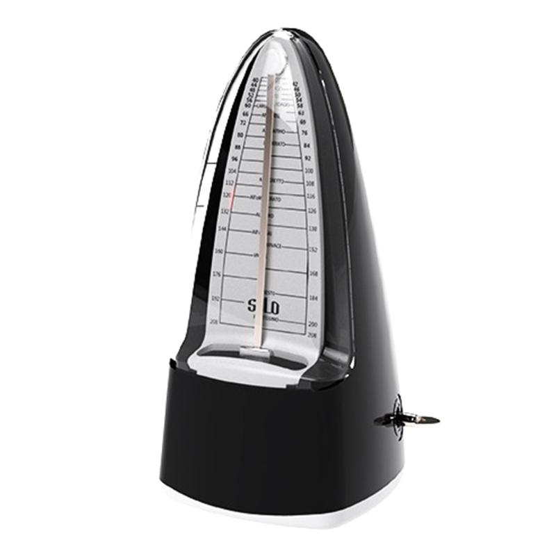 Mechanical Metronome Wood Grained Loud Sound/High Precision for Piano/Guitar/Violin/Drum and Other Instruments