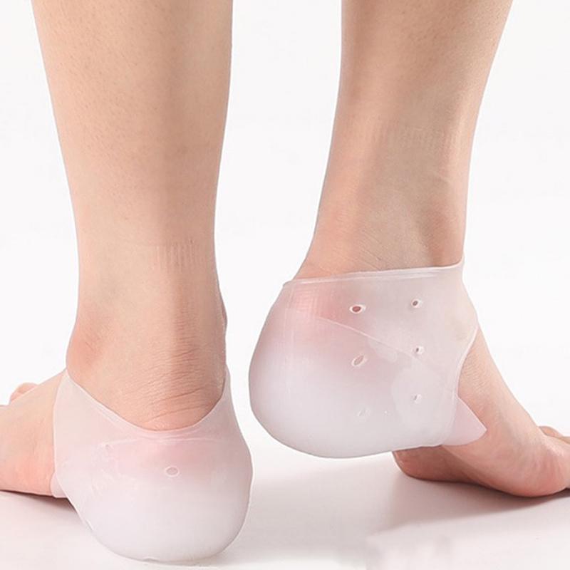 Silicone Invisible Inner Height Insoles Outdoor Foot Protection Pad Heel Cushion