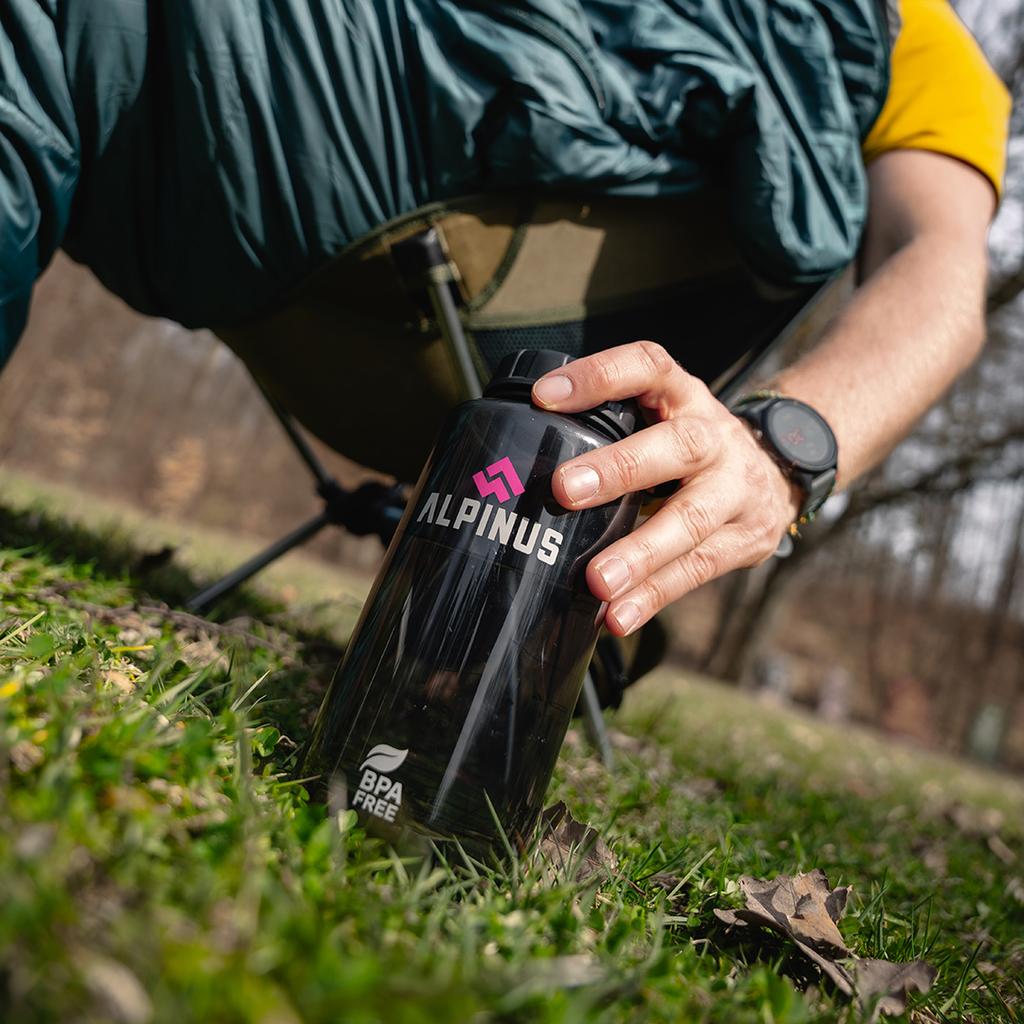 Alpinus Skierfe Tritan Bottle 1L Black Go11973