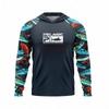 Men Women Quick Dry UV Protection Fishing Shirt Long Sleeve Hooded Summer Outdoor Sportswear UPF 50 Bamboo Fiber