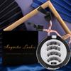 Magnetic Suction False Eyelashes Natural Biomimetic Feeling Transparent Soft Stem Secure Fixation