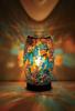 Ishiguro Mosaic Lamp, Klimt Blue, H21 x W13 x D13cm