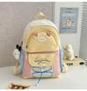 School Bag Korean Version Casual Small Fresh Versatile Backpack Light Going Out Backpack High Value Ins College Style Girl School Bag