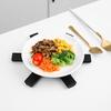 Heat Insulation Pad Temperature Resistant Space-saving Burrs-free Non-Slip Heat-Insulating Placemat for Kitchen