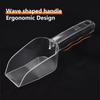 1Pcs Bar Buffet Wedding Favor Party Ice Sugar Sweets Candy Clear Acrylic Scoops Kitchen Gadget Dessert Grain Dry Goods Shovel