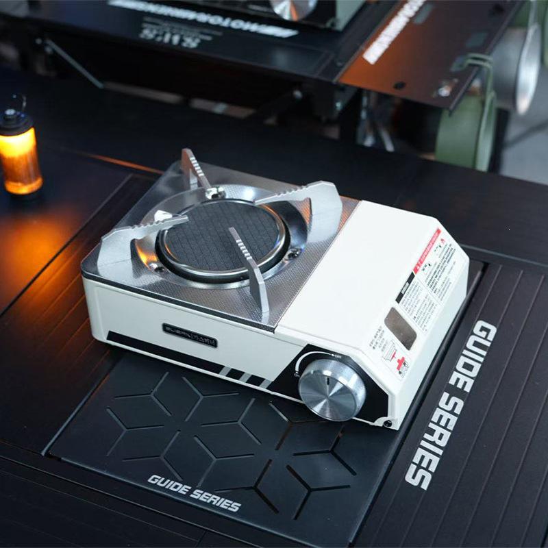 BubiKe Infrared Windproof Portable Gas Camping Stove - Explosion-proof & Energy-saving for Outdoor and Household Use