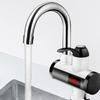 220V electric water heater faucet with LED digital display and 360 degree rotation