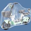 1PCS Thickened Bicycle Gear Waterproof Raincover Bike Motorcycle Cover Outdoor Sunscreen Cover Bicycle Case Cover Dust Cover