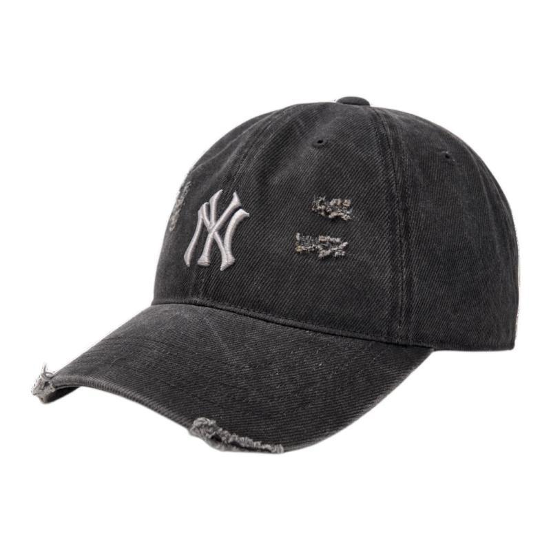 MLB Berretti da Baseball in Cotone Unisex Nero Moda 3ACPVV34N-50CGS