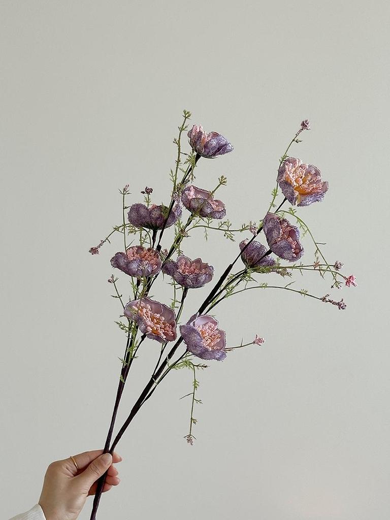 Nemophila Luxury Artificial Flower Arrangement for Living Room and Dining Table