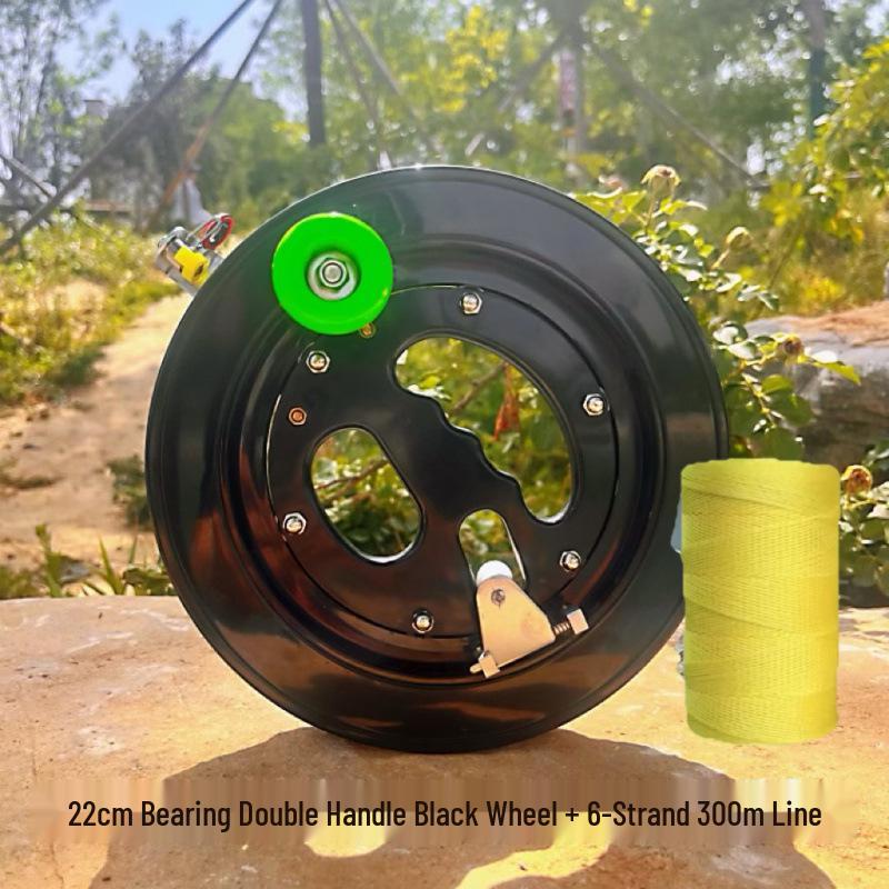 TYmy Fishing Reel Handle: Sea Hand Crank, Line Winder, Grip Spool, Kite Bearing Reel