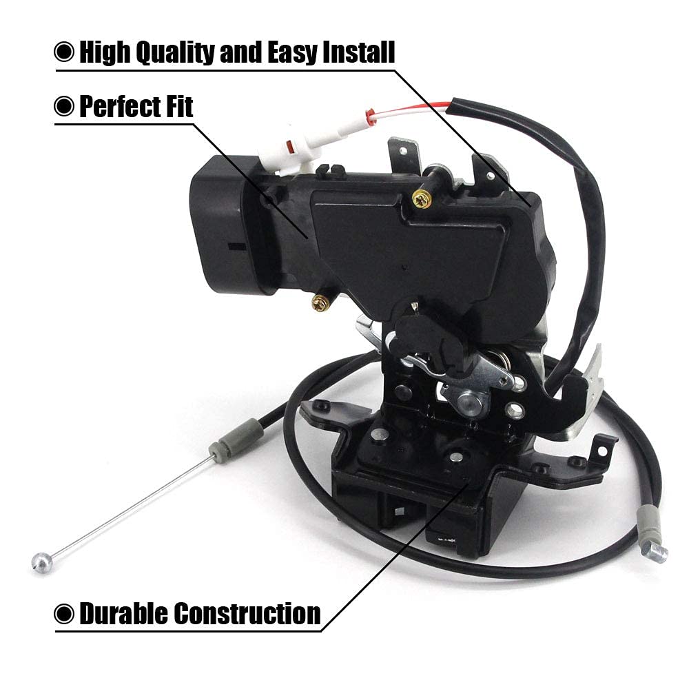 Rear Liftgate Actuator Hatch Trunk Latch Tailgate Lock Assy Replaces for Toyota Sequoia 2001 2002 2003 2004 2005 2006 2007 69301-0C010 64680-0C010