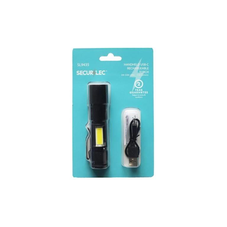 Securlec Rechargeable LED Hand Torch
