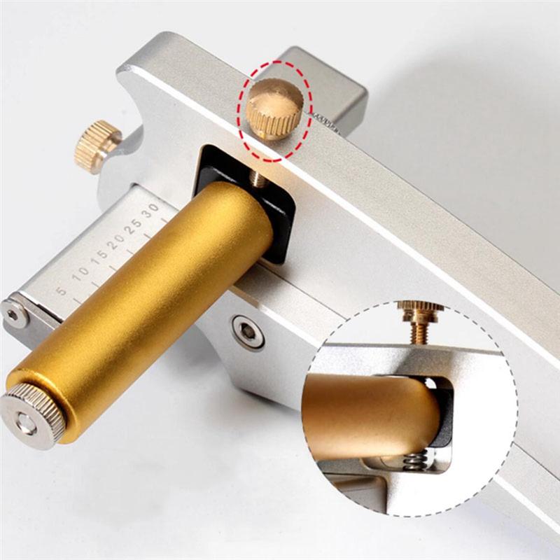 Aluminum Alloy Handheld Leather Belt Cutter Tool For DIY For Crafting(0.5-6.5 Cm Width, Thickness≤ 6 Mm) Body