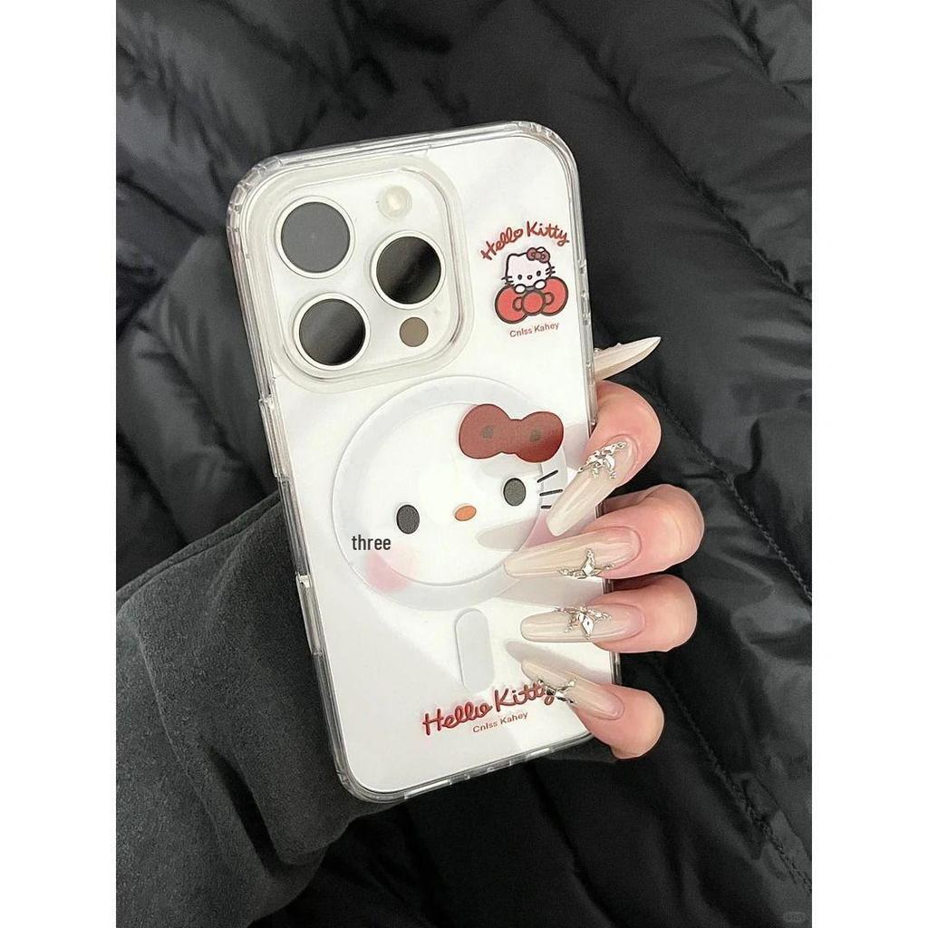 Magnetische Hülle mit Aussparungen für Apple iPhone 17 Pro Max, iPhone 16, iPhone 15, iPhone 13, iPhone 12 - Trendige Hartschale