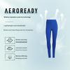 Adidas X Stella McCartney Collaboration Solid High-Waisted Stretch Training Pants Women Pants Blue HB6071