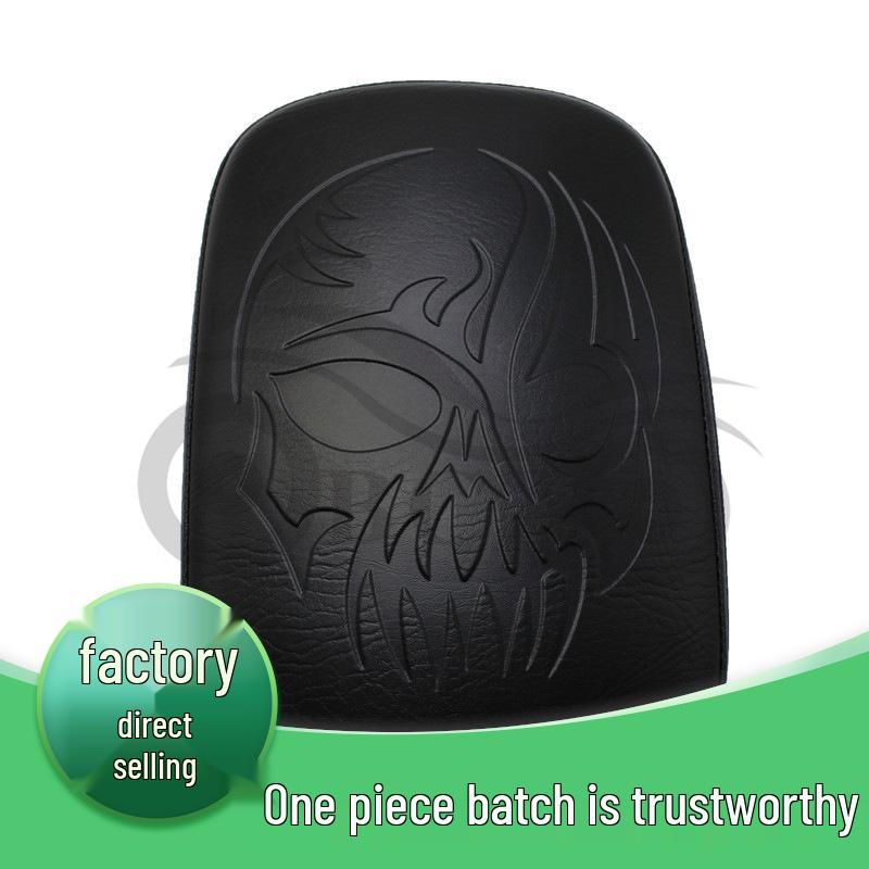 Harley Retro XL883/1200/48/72 Skull Suction Cup Rear Seat Cushion Suction Cup Rear Cushion