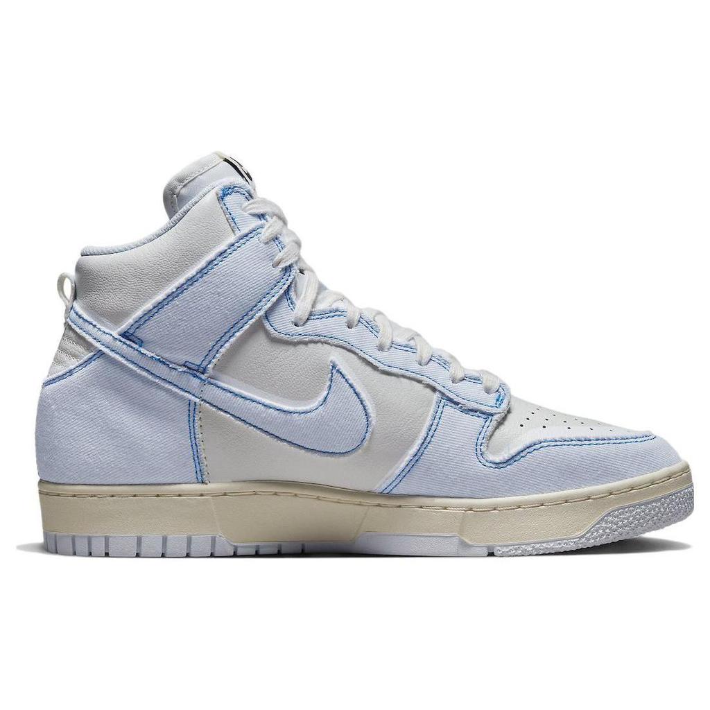 Nike Dunk High 1985 Blue Denim Unisex Sneakers White Summit-White Football-Grey DQ8799-101