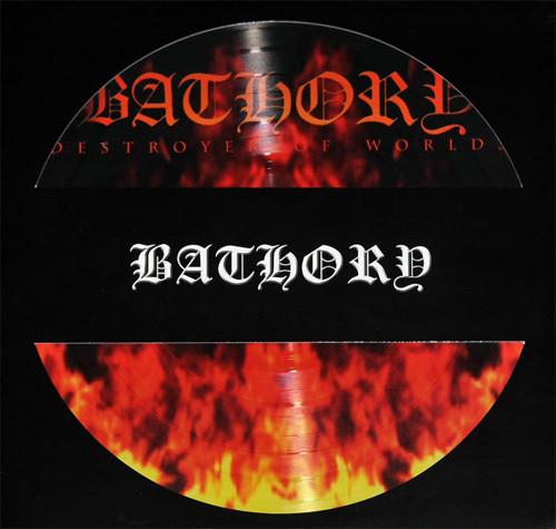 LP Record BATHORY - Destroyer Of Worlds BMPD66615 Black Mark Prod 2014 UK Rock