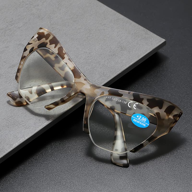 Fashion Women Cat Eye Anti Blue Light Reading Glasses+1.0+1.5+2.0+2.5+3.0+3.5+4.0