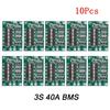 3S 40A Lithium Battery Protection Board Li-ion Lithium Battery PCB Protection Board Module 12V Board with Balance Charging