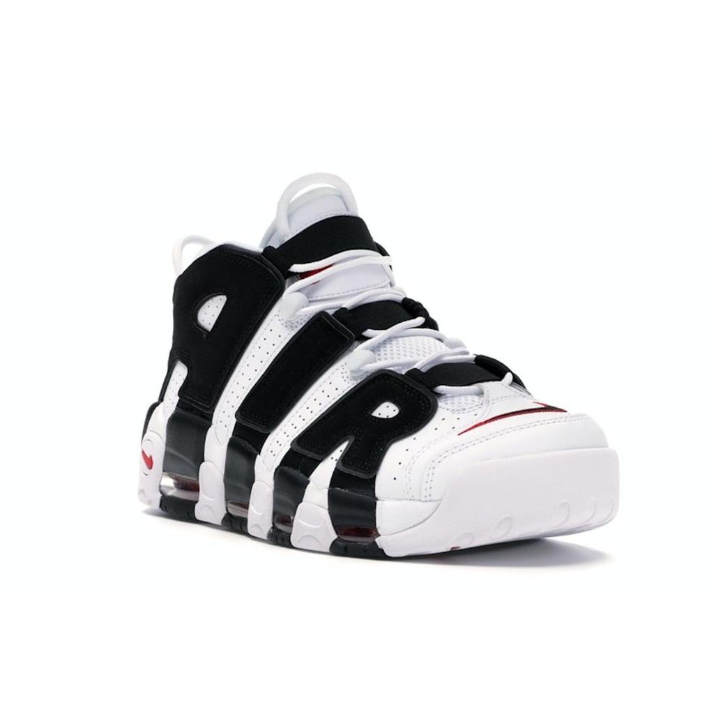 Nike Air More Uptempo Scottie Pippen Unisex Sneakers White Black Varsity-Red 414962-105