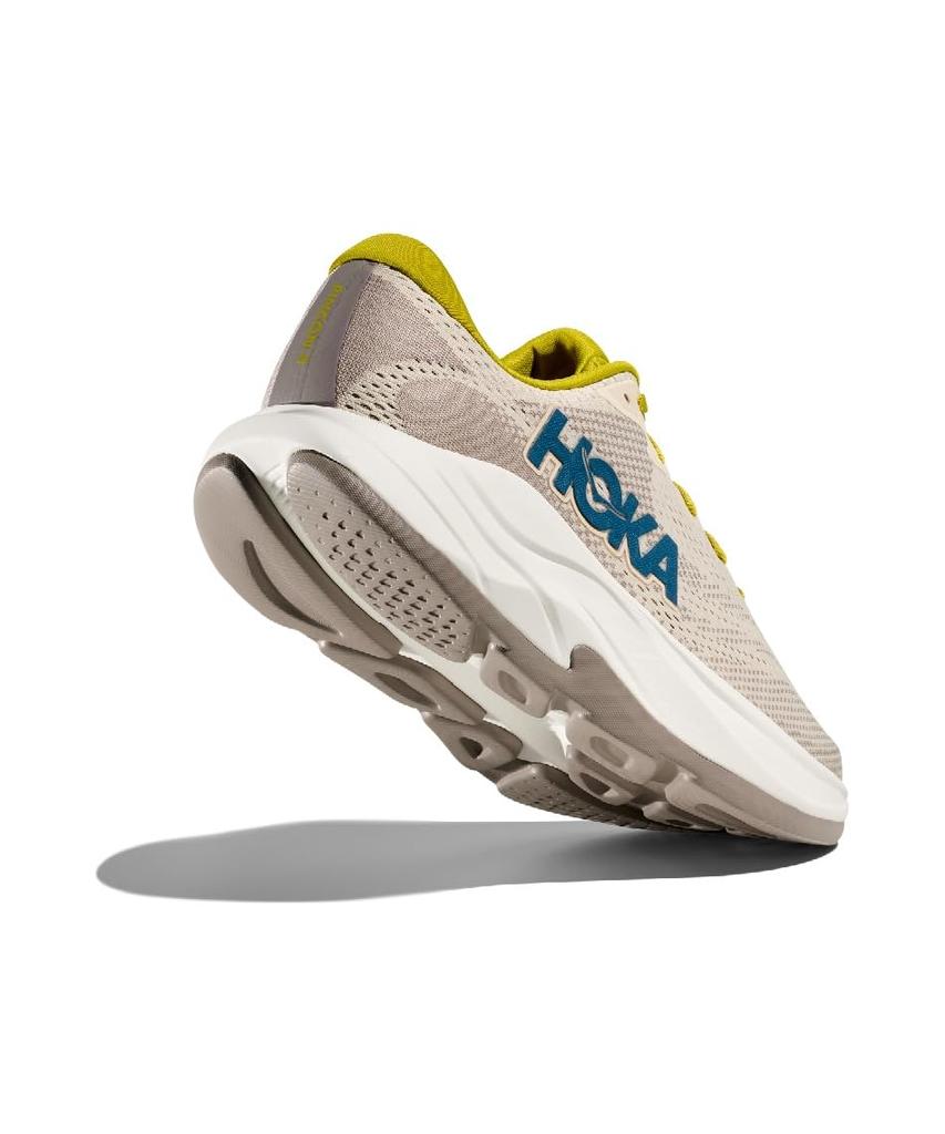 Hoka One One Rincon 4 Wide Running Size Men's Shoes, Birch/Cement, 26.0cm
