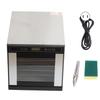 Food Dehydrator Hot Dryer 6 Trays Dryer Machine with Temperature Control for Jerky Fruit Meat Pet
