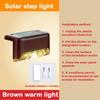 LED Solar Lights IP65 Waterproof Solar Step Deck Light For Courtyards Railings Stairs Garden Lighting Decoration