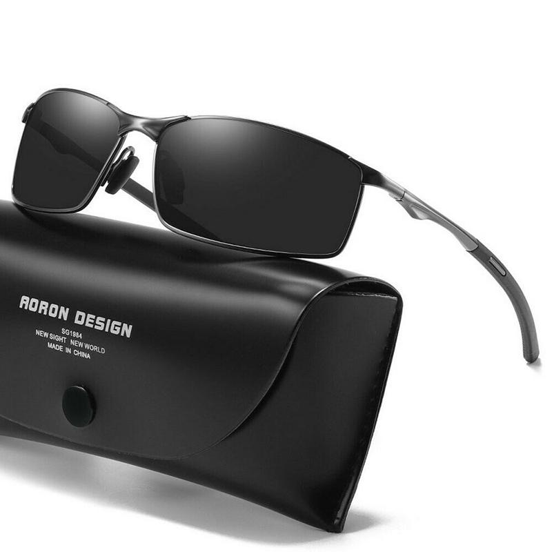 Men'S Hd Photochromic Sunglasses Polarized Chameleon Transition Lens Sunglasses
